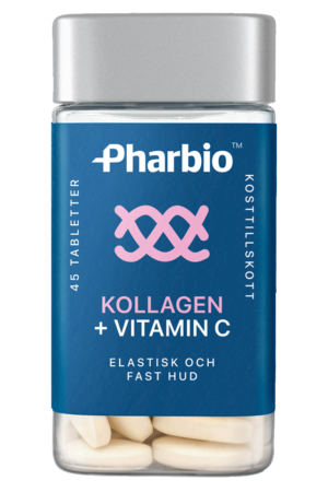 Pharbio Kollagen och vitamin C kosttillskott