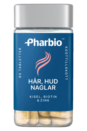 Pharbio hud, hår och naglar kosttillskott