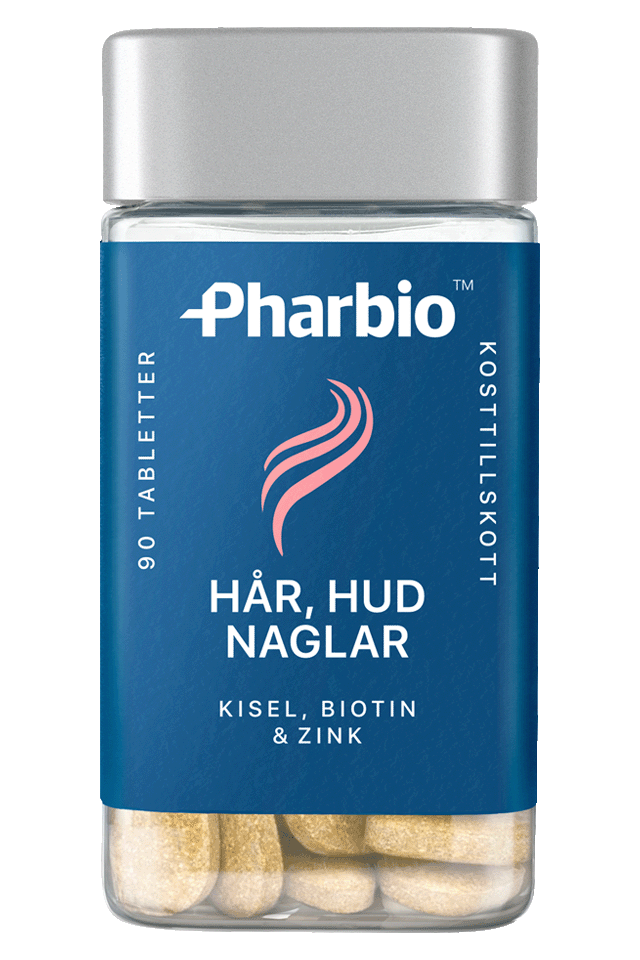 Pharbio hud, hår och naglar kosttillskott
