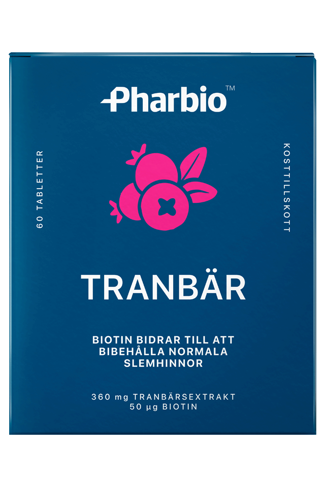 Pharbio Tranbär kosttillskott