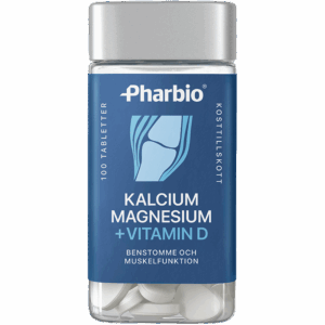 Pharbio Kalcium, Magnesium och vitamin D