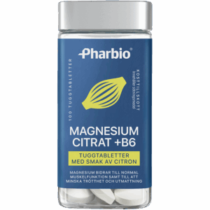 Pharbio Magnesiumcitrat och B6